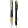 Подарочный набор PARKER: URBAN CORE MUTED BLACK GT - ручки роллерная и шариковая 2093382